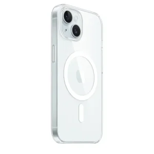 Magnetic Silicone Transparent Cover For iPhone 16 15 14 13 12 11 Pro Max Plus mini XS XR